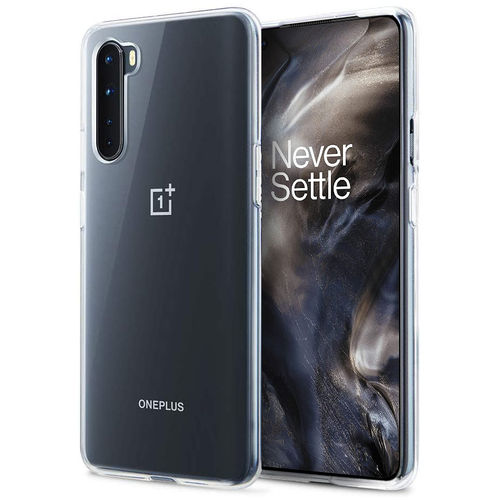 Flexi Slim Gel Case for OnePlus Nord - Clear (Gloss Grip)