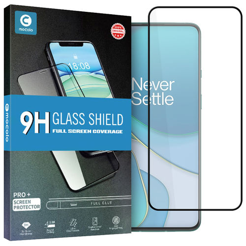 Mocolo Full Coverage Tempered Glass Screen Protector for OnePlus 8T - Black