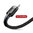 Baseus Cafule (3A) Short Nylon USB Type-C Charging Cable (50cm) - Black