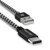 Dux Ducis (Extra Long) Braided USB Type-C Charging Cable (3m) for Phone / Tablet