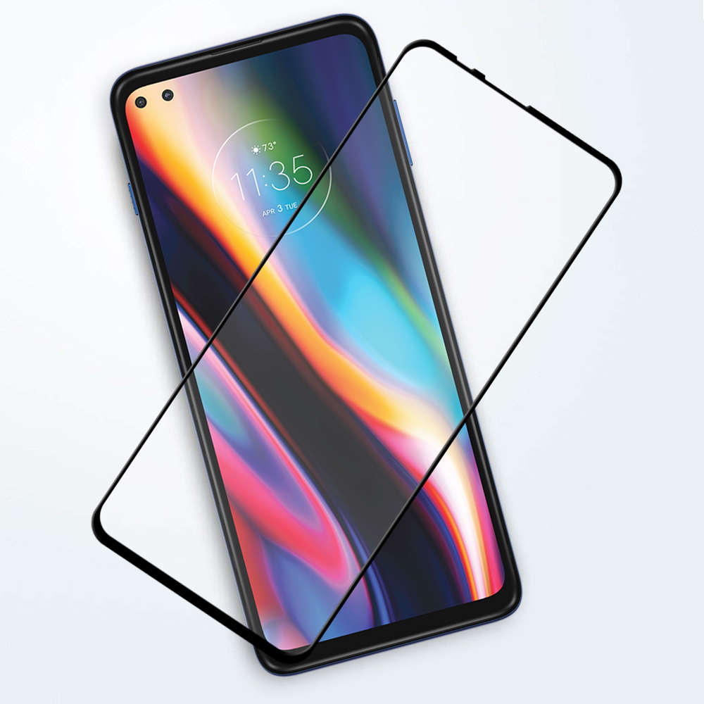 Full Tempered Glass Screen Protector for Motorola Moto G 5G Plus