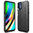 Anti-Shock Grid Texture Tough Case for Motorola Moto G9 Plus - Black