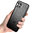 Anti-Shock Grid Texture Tough Case for Motorola Moto G 5G Plus - Black