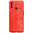 Flexi Slim Litchi Texture Case for Oppo A53 / A53s - Red Stitch