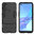 Slim Armour Tough Shockproof Case & Stand for Oppo A53 / A53s - Black
