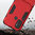 Slim Armour Tough Shockproof Case & Stand for Oppo A53 / A53s - Red