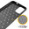Flexi Slim Carbon Fibre Case for Motorola Moto G9 Plus - Brushed Black