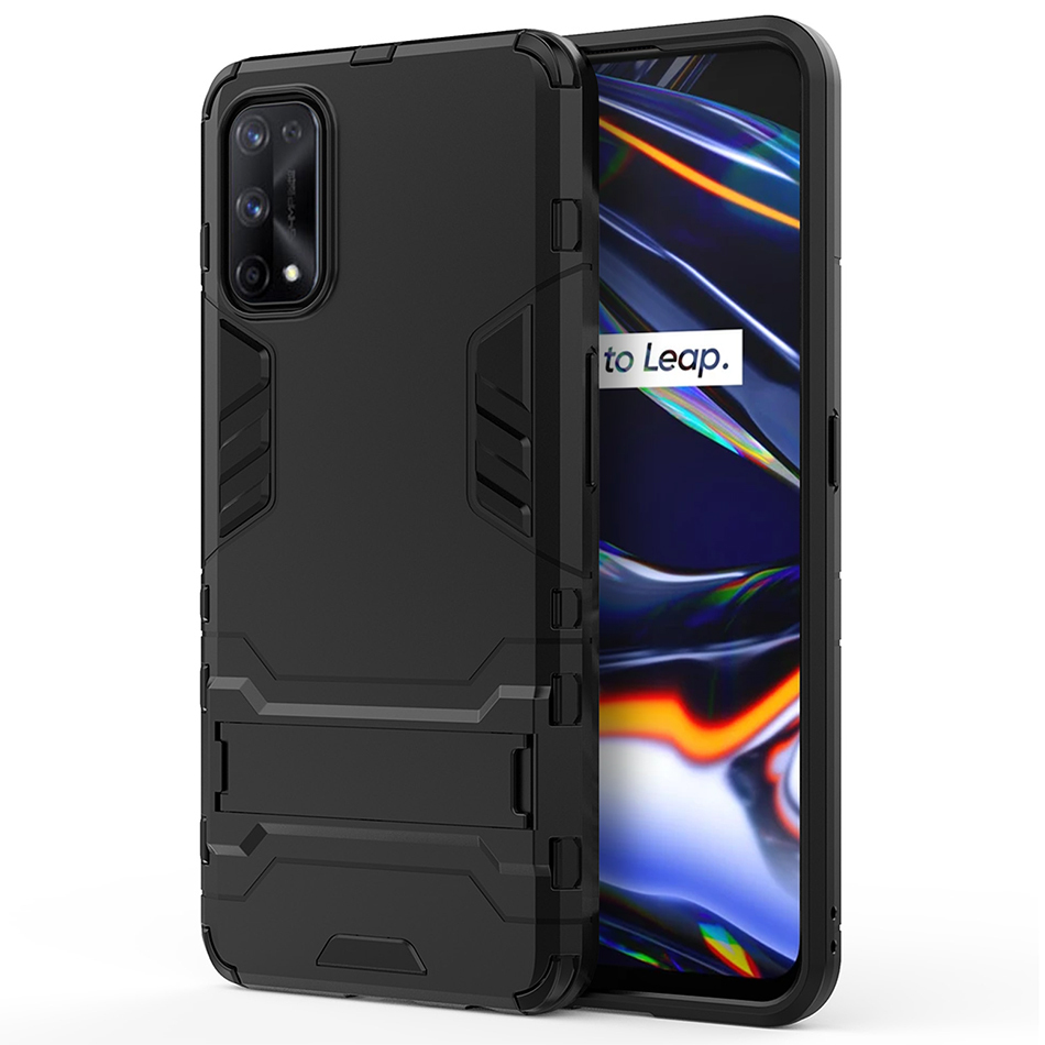 Slim Armour Shockproof Case for realme 7 Pro Black