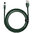 Baseus (2.4A) Zinc Magnetic Detachable Lightning Charging Cable (1m) - Green