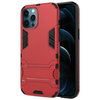 Slim Armour Tough Shockproof Case & Stand for Apple iPhone 12 Pro Max - Red