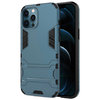 Slim Armour Tough Shockproof Case & Stand for Apple iPhone 12 Pro Max - Blue