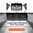 Baseus Energy Outdoor (2-Pack) LED Outdoor Wall Lamp / Motion Sensor Light / Solar Panel