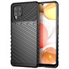 Flexi Thunder Shockproof Case for Samsung Galaxy A42 5G - Black (Texture)