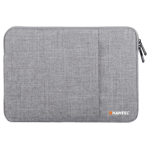 Haweel (16-inch) Zipper Sleeve Carry Case for iPad Pro / MacBook Pro / Laptop (Grey)