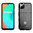 Anti-Shock Grid Texture Tough Case for realme C11 - Black