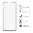 Full Coverage Tempered Glass Screen Protector for Google Pixel 5 - Black