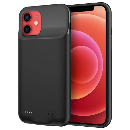 7000mAh Battery Charger Case for Apple iPhone 12 / 12 Pro - Black