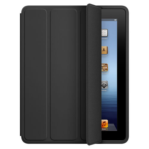 (4-fold) Sleep/Wake Smart Case for Apple iPad 9.7-inch (4th / 3rd / 2nd Gen) - Black