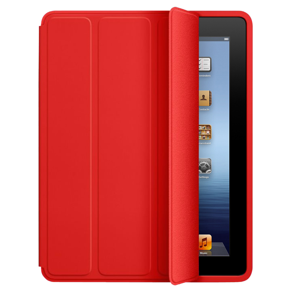 4-fold Smart for Apple iPad 4th / 3rd / 2nd Gen (Red)