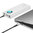 Baseus Amblight 30000mAh Power Bank / (33W) USB-PD Type-C / Fast Charger - White
