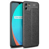 Flexi Slim Litchi Texture Case for realme C11 - Black Stitch