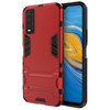 Slim Armour Tough Shockproof Case & Stand for Vivo Y11s / Y20s - Red