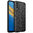 Flexi Slim Litchi Texture Case for Vivo Y11s / Y20s - Black Stitch