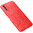 Flexi Slim Litchi Texture Case for Vivo Y11s / Y20s - Red Stitch