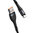 Baseus (2.1A) Zinc Magnetic Detachable Micro-USB Charging Cable (1m) - Black