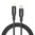 Rock (18W) USB Type-C (PD) to Lightning Cable (1m) for iPhone / iPad - Black