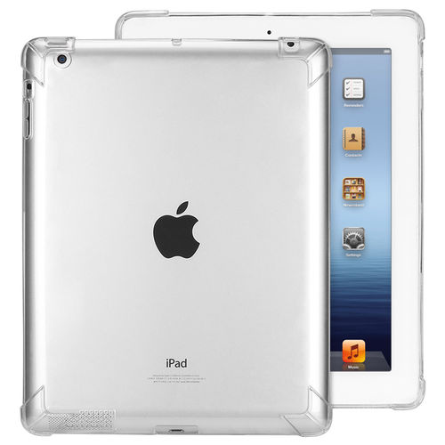 Flexi Shock Gel Case for Apple iPad 9.7-inch (4th / 3rd / 2nd Gen) - Clear (Gloss Grip)