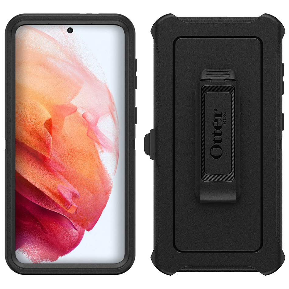OtterBox Defender Shockproof Case for Samsung Galaxy S21 Black