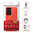 Flexi Slim Carbon Fibre Case for Samsung Galaxy S21 Ultra - Brushed Red