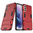 Slim Armour Tough Shockproof Case & Stand for Samsung Galaxy S21+ (Red)