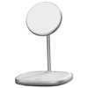 Baseus Swan (15W) MagSafe Wireless Charger Stand for Apple iPhone - White