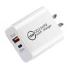 (18W) Dual USB / Type-C (PD 3.0) Wall Charger / Power Adapter for Phone / Tablet