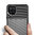 Flexi Thunder Shockproof Case for Samsung Galaxy A12 - Black (Texture)