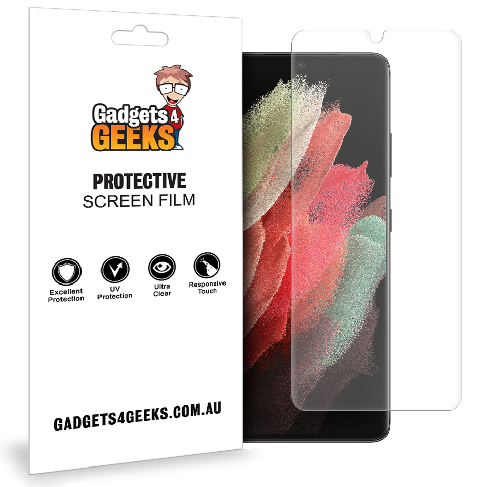 For Samsung Galaxy S21 5G Tempered Glass Screen Protector Full Cover Clear