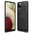 Flexi Slim Carbon Fibre Case for Samsung Galaxy A12 - Brushed Black