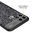 Flexi Slim Litchi Texture Case for Oppo A15 - Black Stitch