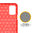 Flexi Slim Carbon Fibre Case for LG K42 - Brushed Red