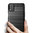 Flexi Slim Carbon Fibre Case for LG K42 - Brushed Black
