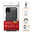 Flexi Slim Carbon Fibre Case for LG K42 - Brushed Black