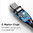 Baseus (100W) Zinc Magnetic Detachable USB-PD (Type-C) Charging Cable (1.5m) - Black