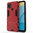 Slim Armour Tough Shockproof Case & Stand for Oppo A15 - Red