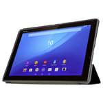 Trifold Smart Case & Stand for Sony Xperia Z4 Tablet - Black