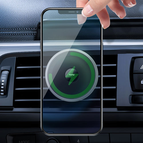 Totu (15W) MagSafe Air Vent Car Mount Holder / Magnetic Wireless Charger for iPhone
