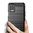 Flexi Slim Carbon Fibre Case for LG K52 - Brushed Black