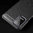 Flexi Slim Carbon Fibre Case for LG K52 - Brushed Black