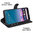 Leather Wallet Case & Card Holder Pouch for Nokia 5.4 - Black